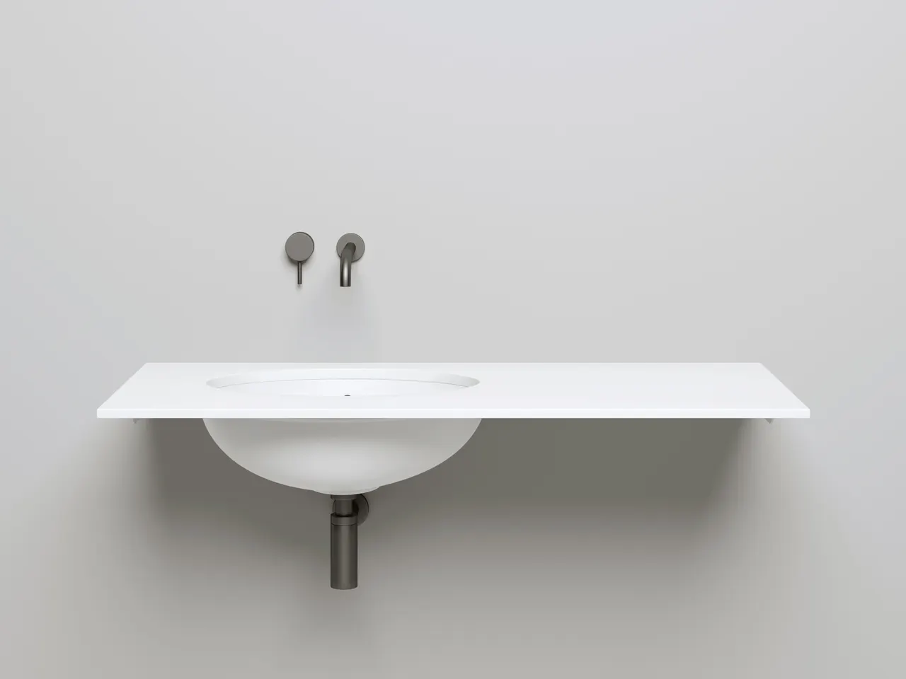 Раковина встраиваемая MAREA 12
в цвете по RAL 1101209MF — фото 2, Раковины