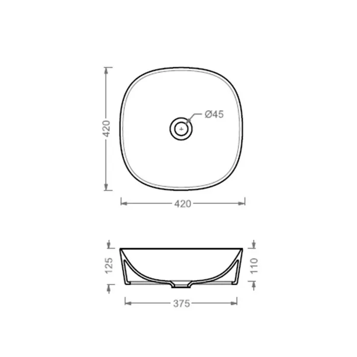 Товар: Раковина Artceram Ghost накладная без отверстий цвет белый/декор el moro GHL001 01 90 - фото 2 Раковина Artceram Ghost накладная без отверстий цвет белый/декор el moro GHL001 01 90 — фото 2, Раковины накладные