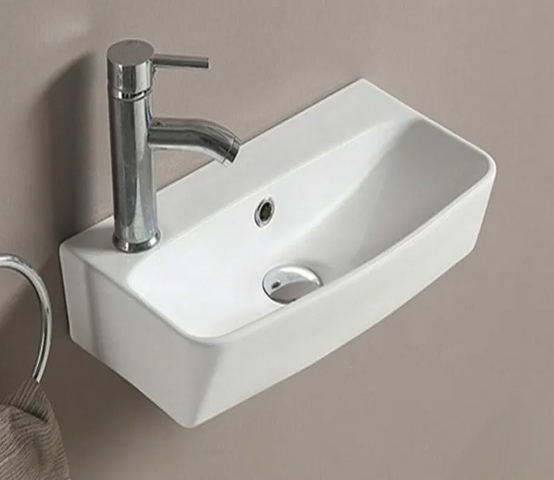 Умывальник CeramaLux 9055RAX — фото 2, Раковины