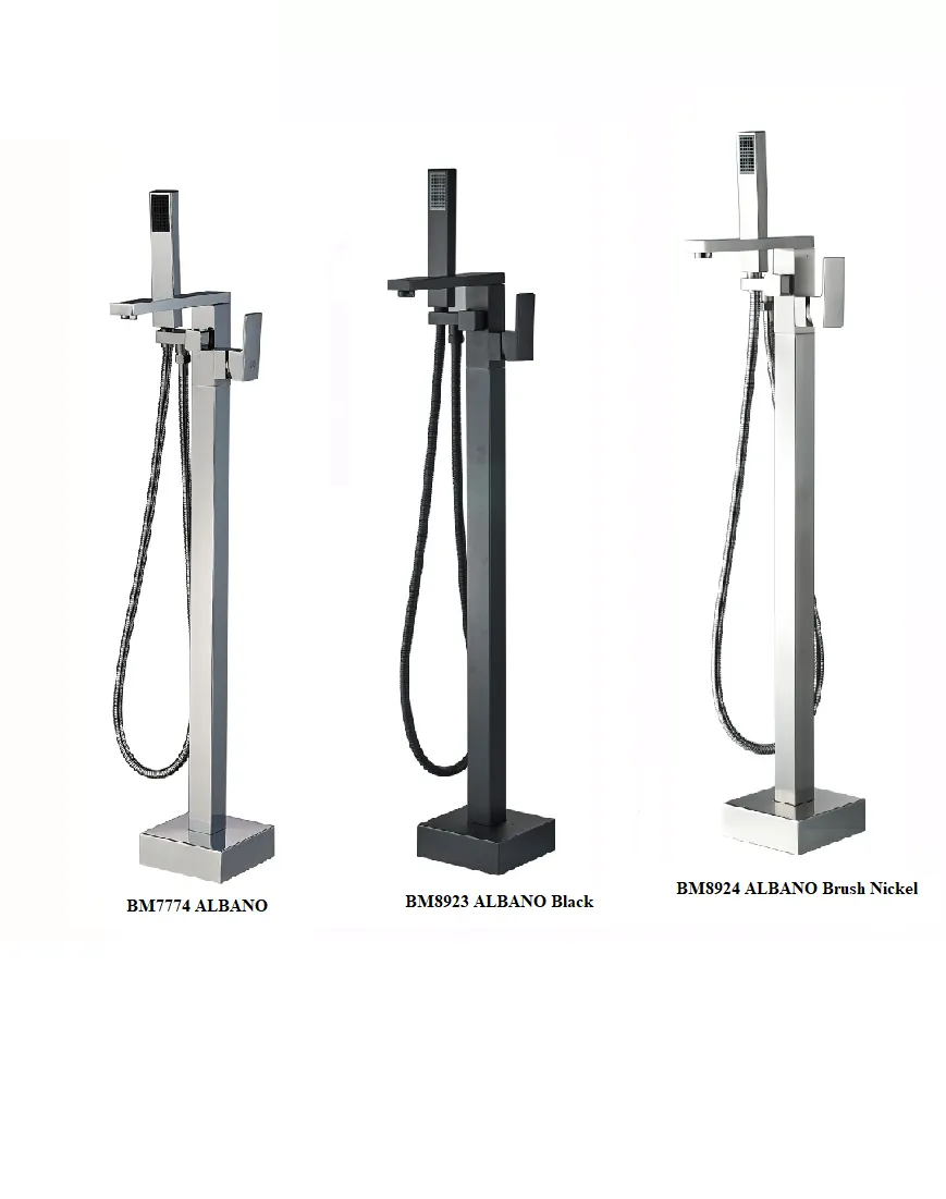 Товар: Смеситель ALBANO Black для отдельностоящей ванны, цвет матовый черный, латунь BOCH MANN BM8923 - фото 5 Смеситель ALBANO Black для отдельностоящей ванны, цвет матовый черный, латунь BOCH MANN BM8923 — фото 5, Смеситель для ванны