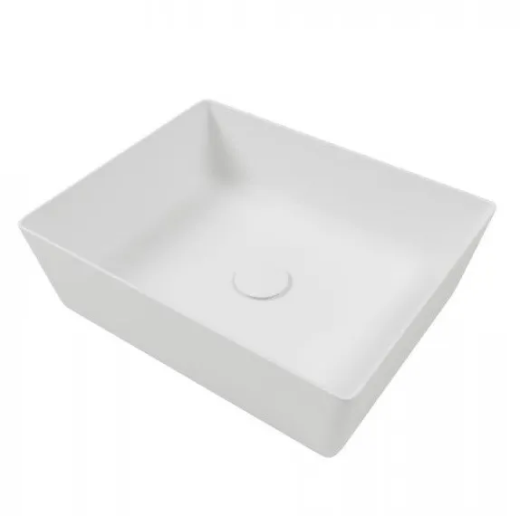 Раковина HATRIA HAPPY HOUR A0Y1VH25 накладная без отверстия без перелива цвет белый матовый — фото 1, Раковины