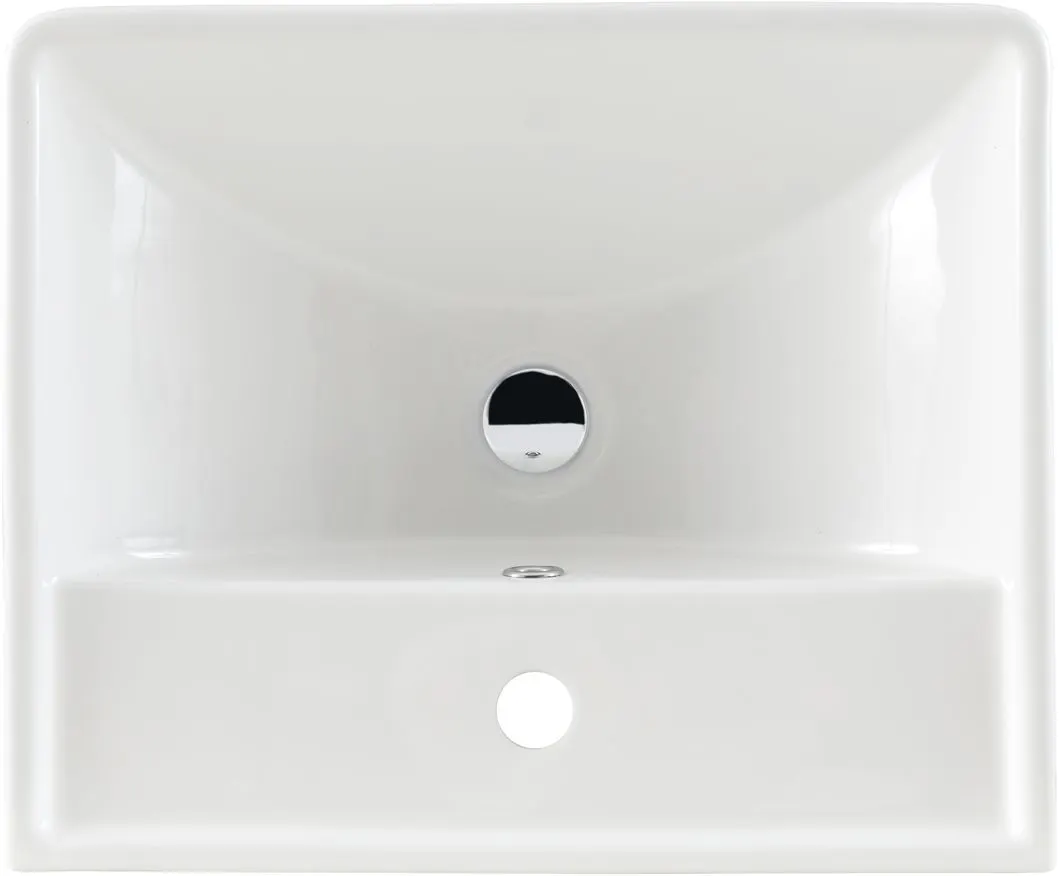Товар: Раковина Aquanet Ирис 50 белая 00301802 - фото 2 Раковина Aquanet Ирис 50 белая 00301802 — фото 2, Раковины