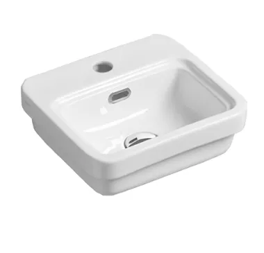 Товар: Раковина SIMAS EVOLUTION подвесная с одним отверстием цвет белый EVO14 - фото 1 Раковина SIMAS EVOLUTION подвесная с одним отверстием цвет белый EVO14 — фото 1, Раковины подвесные