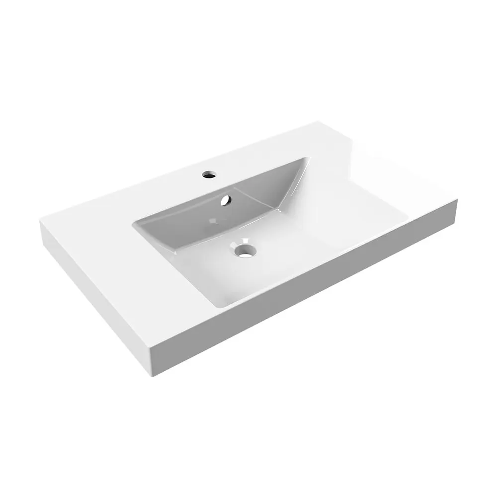 Раковина Paola Amaretto 800, белый — фото 4, Раковины