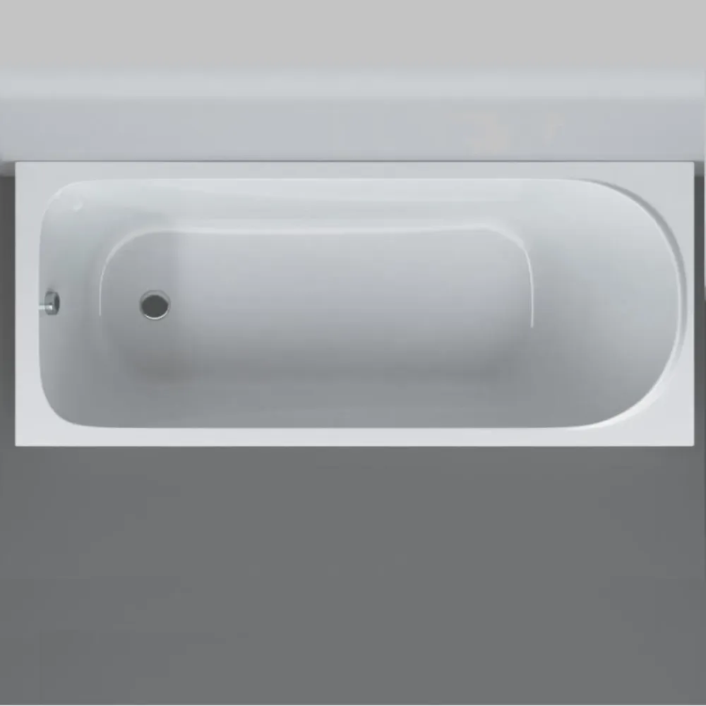 W75A-170-070W-KL Sense Ванна 170x70, каркас, слив-перелив, комплект — фото 1, Сливы-переливы