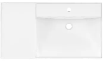 Раковина Aquanet Side 90 правая 00347436 — фото 2, Раковины