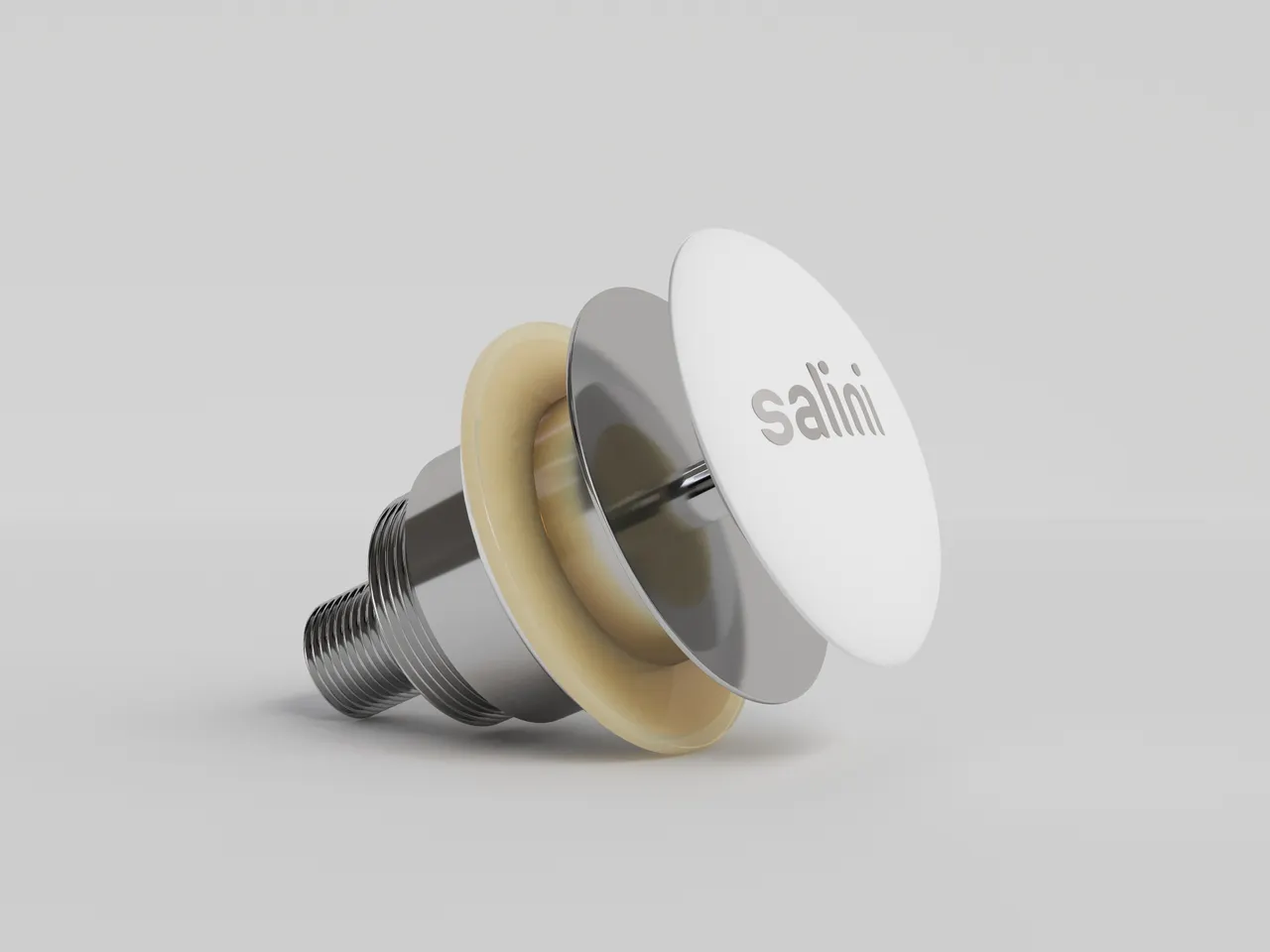 Донный клапан для ванны D 401 151201G — фото 1, Донные клапаны