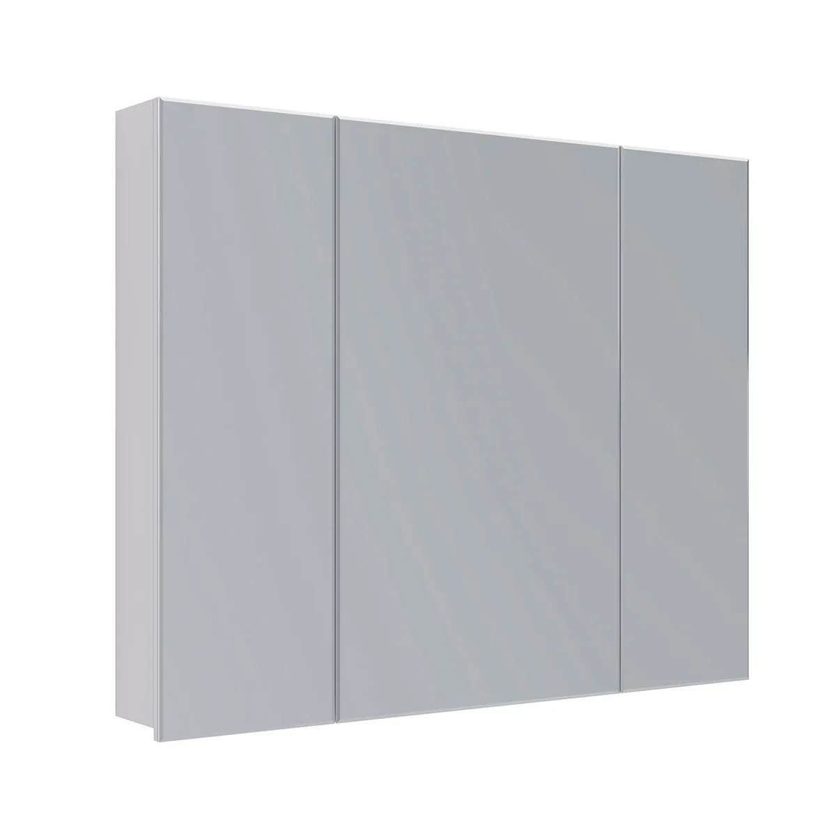 Товар: Шкаф зеркальный Lemark UNIVERSAL 100х80 см 3-х дверный, цвет корпуса: Белый глянец LM100ZS-U - фото 4 Шкаф зеркальный Lemark UNIVERSAL 100х80 см 3-х дверный, цвет корпуса: Белый глянец LM100ZS-U — фото 4, Зеркальные шкафы в ванную