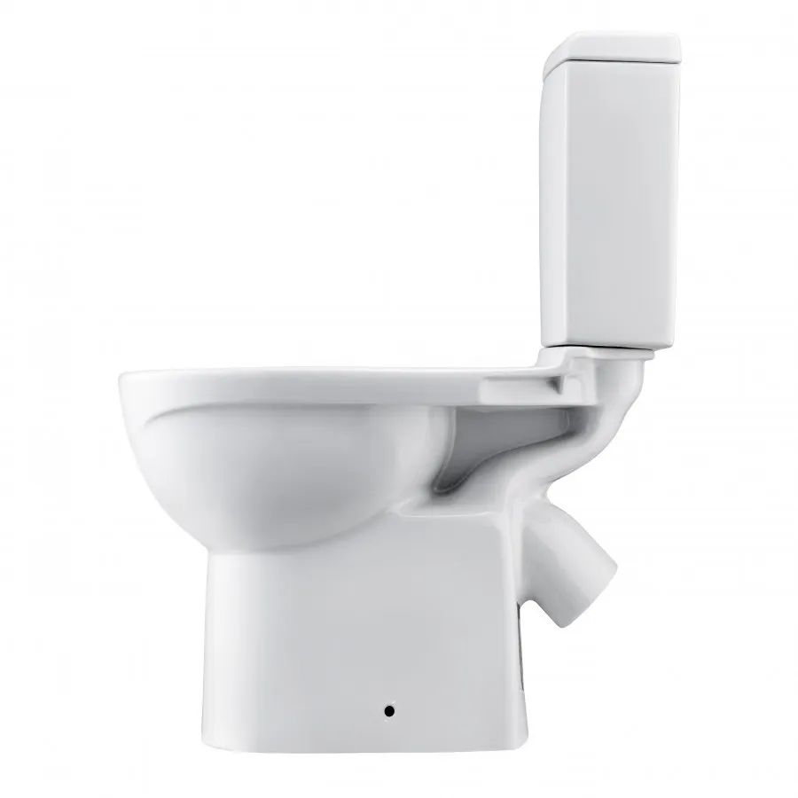 ЮНИОН Унитаз-компакт, косой вып, 2-х р. арм. Oli, сид. дюр. Soft-close, Clip up (тонкое), САНТЕК 1WH302420 — фото 4, Напольные унитазы