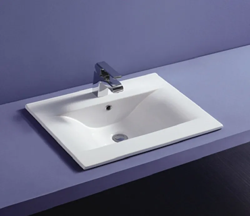 Умывальник CeramaLux YJ807-60 — фото 1, Раковины