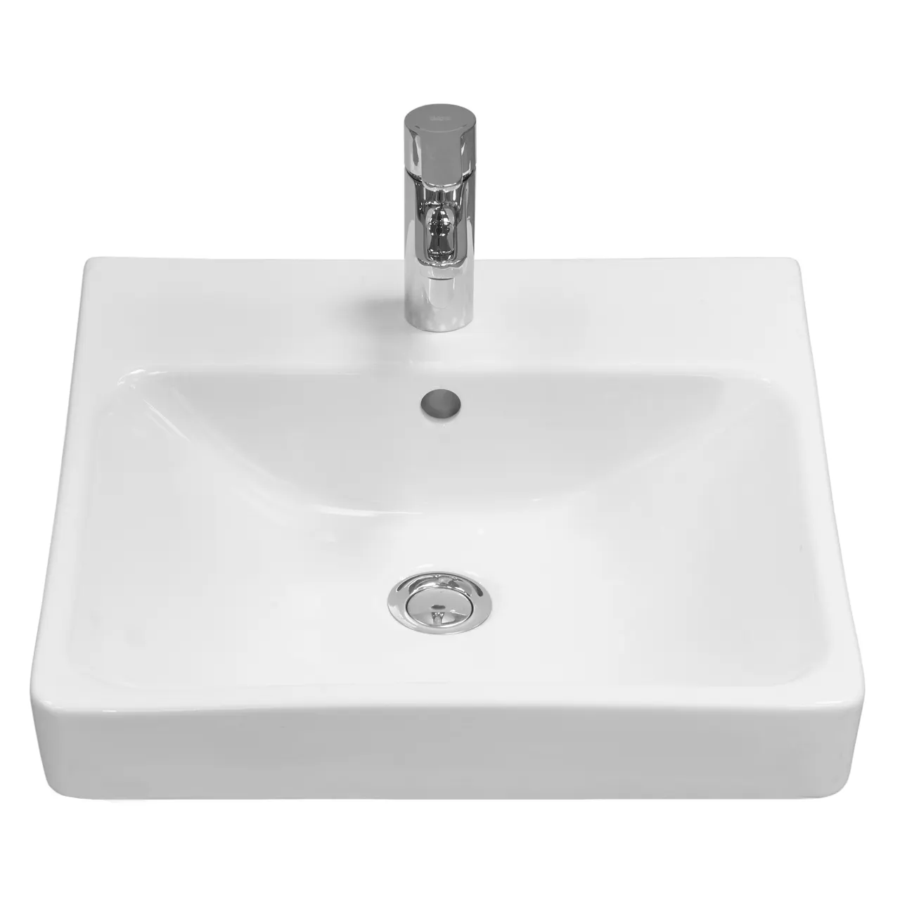 Раковина SANTEK Адриана 45 мебельная белый (WH501630) — фото 2, Раковины подвесные