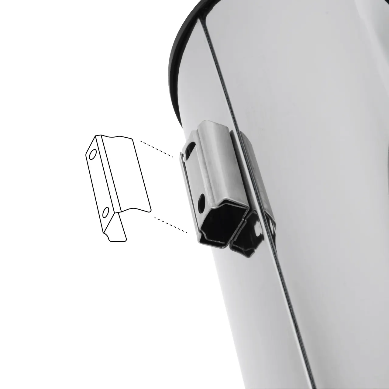 Товар: Ерш для туалета настенный FIXSEN хром (FX-34013A) FX-34013А - фото 2 Ерш для туалета настенный FIXSEN хром (FX-34013A) FX-34013А — фото 2, Ершики для унитаза