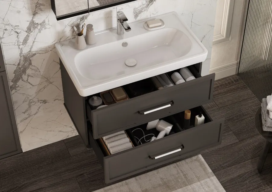 Товар: Тумба НЕО-КЛАССИКА 85, 2 ящ., мускат (под раковину НЕО КЛАССИК 85) 1A286301NCR30 - фото 6 Тумба НЕО-КЛАССИКА 85, 2 ящ., мускат (под раковину НЕО КЛАССИК 85) 1A286301NCR30 — фото 6, Тумбы под раковину