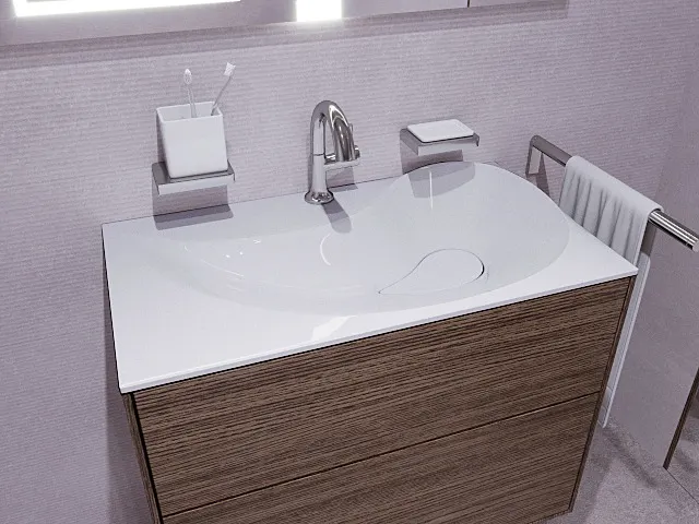 Раковина мебельная и на столешницу Naomi 80 4627173210065 — фото 4, Раковины накладные