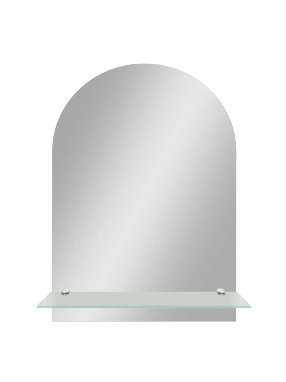 Товар: Зеркало Арка 390х590 с полкой В004 - фото 1 Зеркало Арка 390х590 с полкой В004 — фото 1, Зеркала в ванную комнату