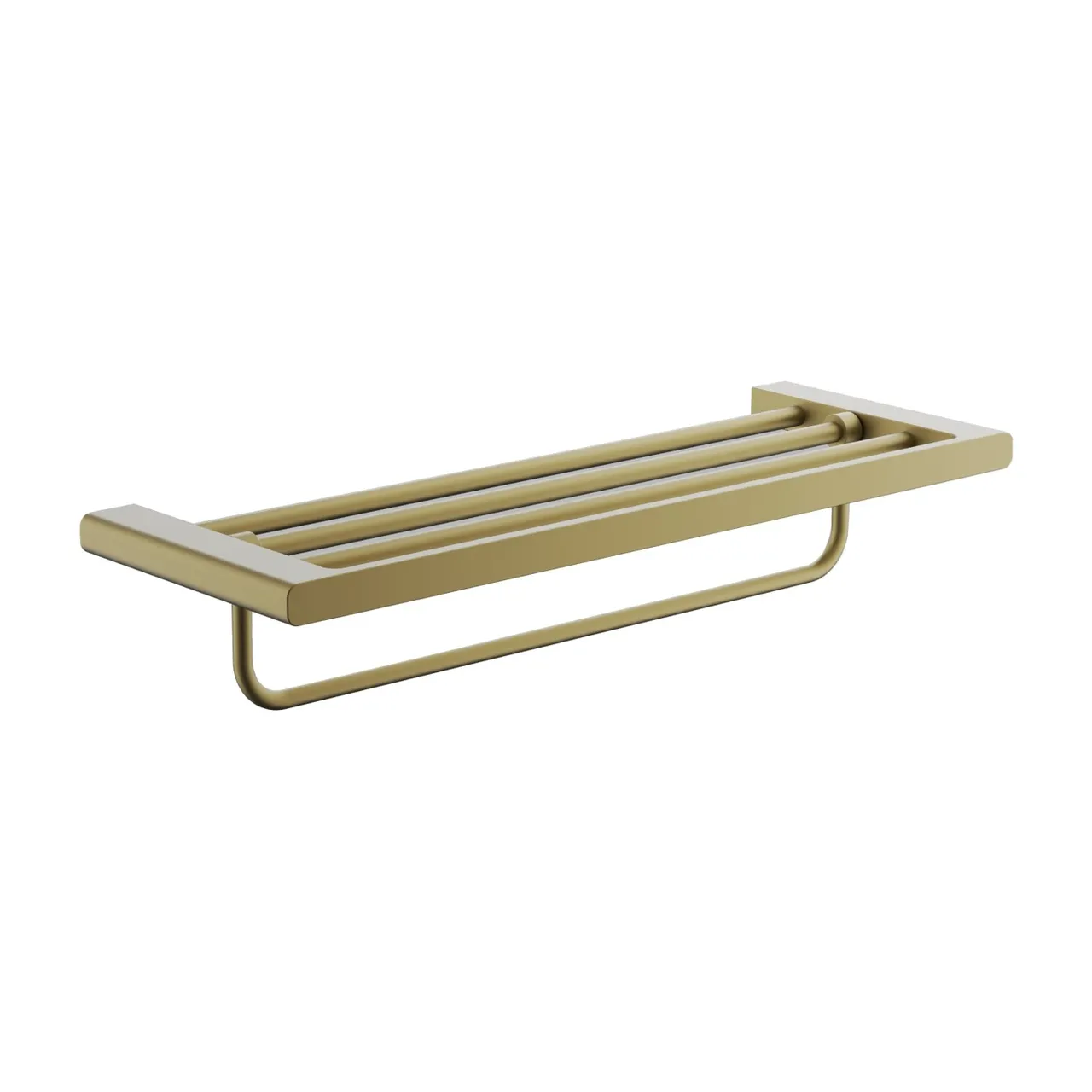 Товар: Полка для полотенец BELZ B90824, брашированное золото - фото 1 Полка для полотенец BELZ B90824, брашированное золото — фото 1, Полки для полотенец