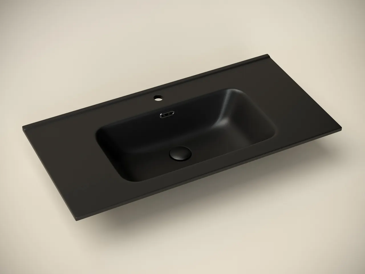 Товар: Умывальник накладной прямоугольный (цвет Черный Матовый) Element 910*465*180мм CN7002MB - фото 3 Умывальник накладной прямоугольный (цвет Черный Матовый) Element 910*465*180мм CN7002MB — фото 3, Мини-раковины