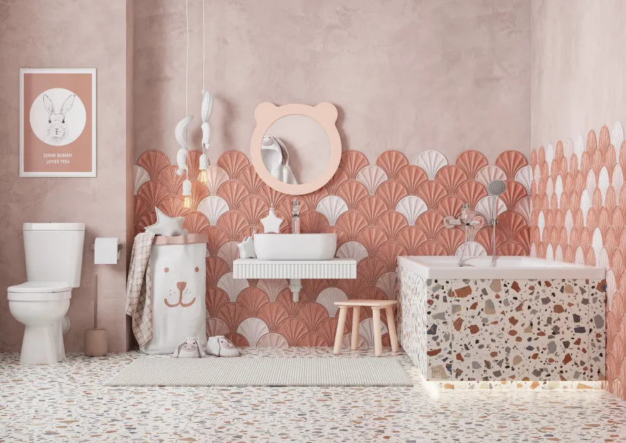 Товар: Зеркало КАСПЕР МИШКА , круглое, розовый матовый 1A283302CR1E0 - фото 3 Зеркало КАСПЕР МИШКА , круглое, розовый матовый 1A283302CR1E0 — фото 3, Зеркала в ванную комнату