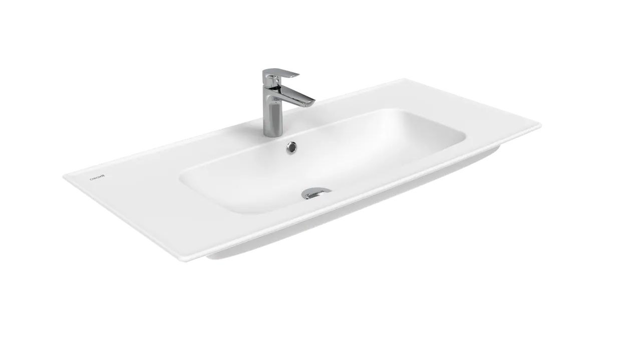 Товар: CREAVIT Раковина ER085-00CB00E-0000 - фото 1 CREAVIT Раковина ER085-00CB00E-0000 — фото 1, Раковины подвесные