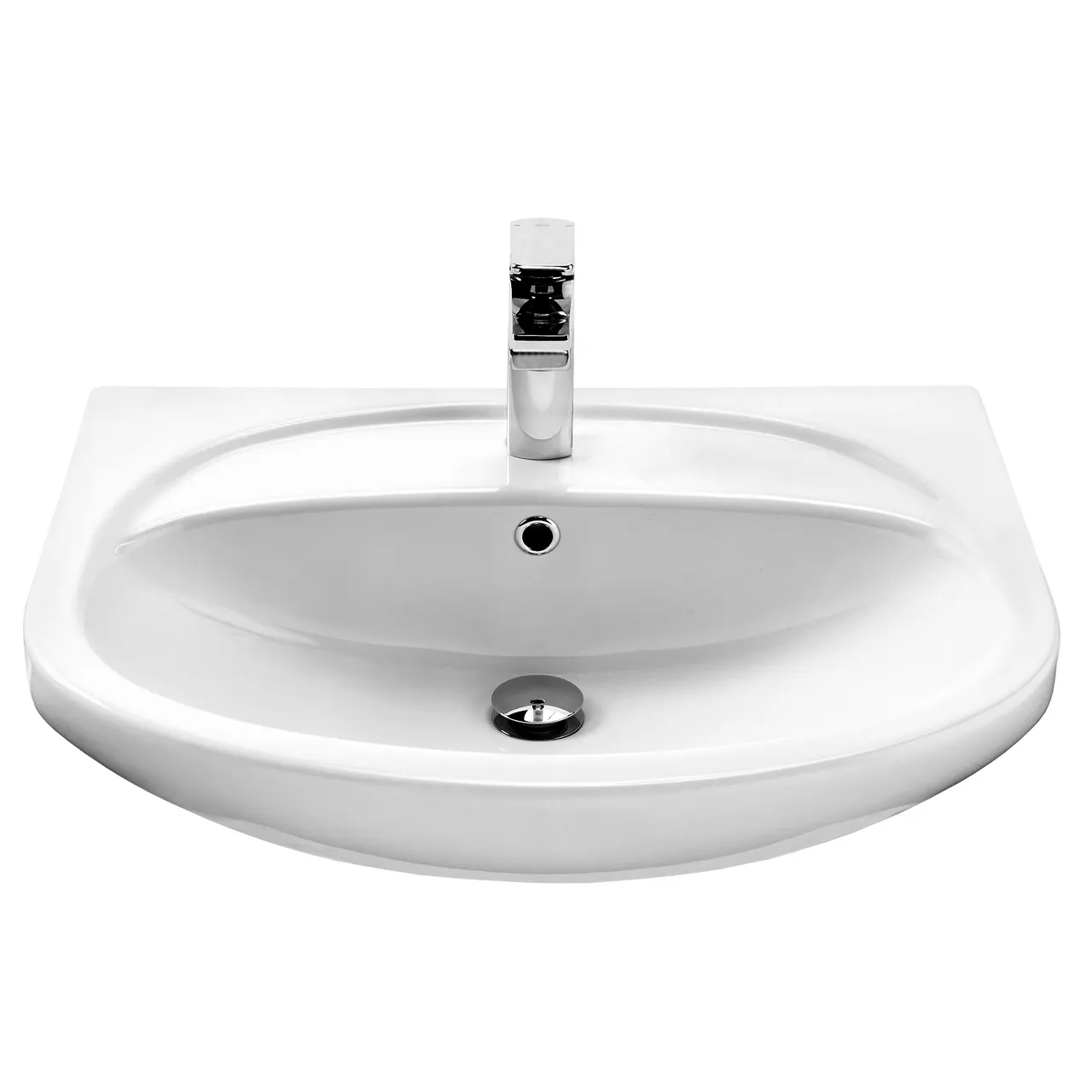 Товар: Раковина SANTEK Стелла 65 мебельная белый (WH110174) - фото 1 Раковина SANTEK Стелла 65 мебельная белый (WH110174) — фото 1, Раковины подвесные