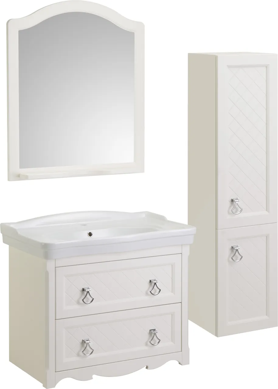 Товар: Комплект мебели для ванной Верано 85 119921 - фото 8 Комплект мебели для ванной Верано 85 119921 — фото 8, Готовые комплекты для ванной комнаты