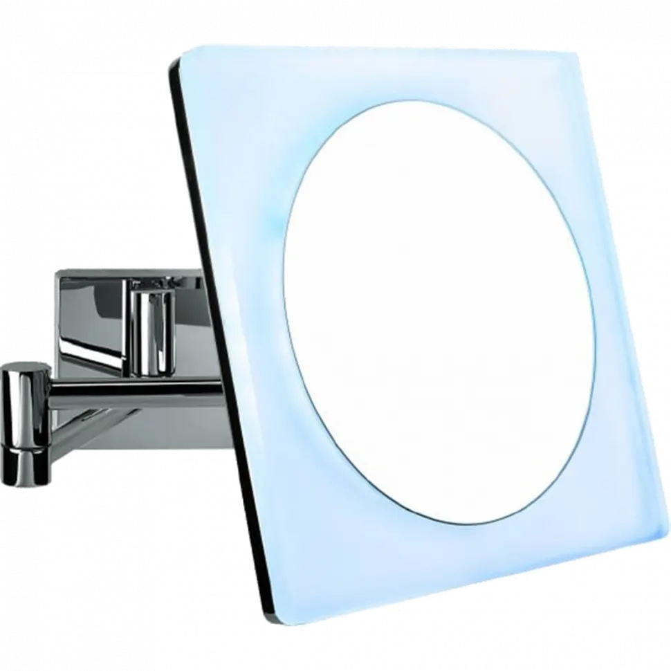 Товар: Косметическое зеркало COLOMBO DESIGN SPECCHI INGRANDITORI B9756 настенное с подсветкой увеличение 3 раза питание от сети цвет хром - фото 3 Косметическое зеркало COLOMBO DESIGN SPECCHI INGRANDITORI B9756 настенное с подсветкой увеличение 3 раза питание от сети цвет хром — фото 3, Зеркала в ванную комнату