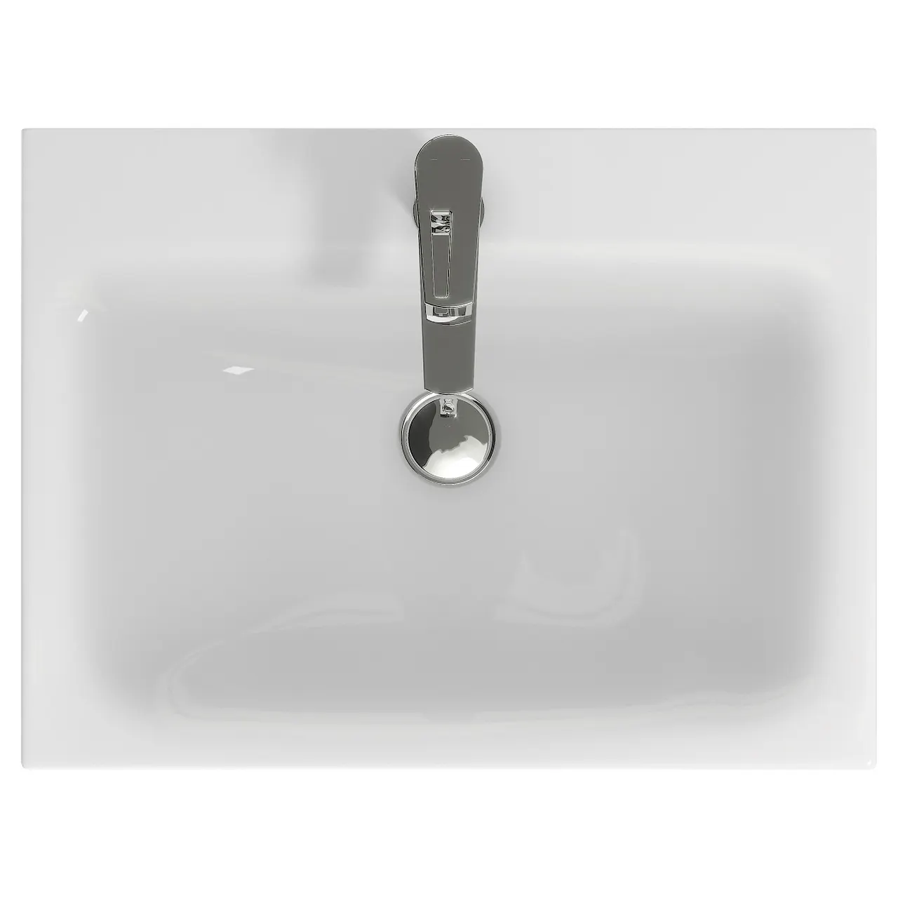 Умывальник мебельный MODUO 60см / CERSANIT S-UM-MOD60/1 — фото 3, Раковины