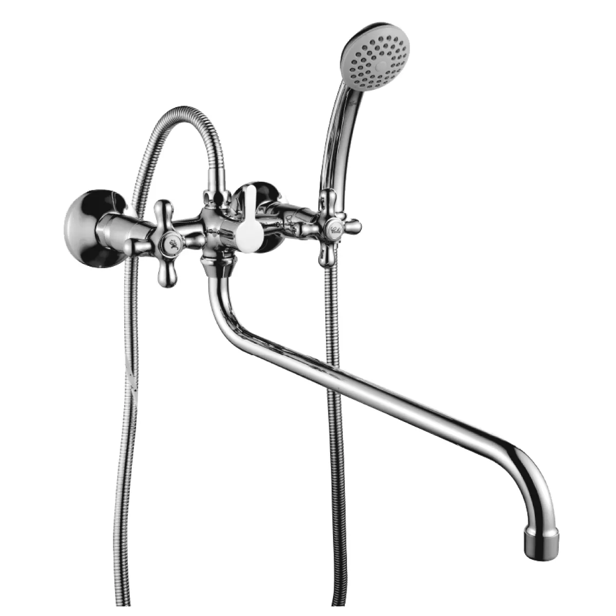 Товар: H02 Смеситель для ванны, круг.пов.излив 350мм с держ-м на теле, р/ДВ, хром, ROS, H02-84 - фото 1 H02 Смеситель для ванны, круг.пов.излив 350мм с держ-м на теле, р/ДВ, хром, ROS, H02-84 — фото 1, Смеситель для ванны