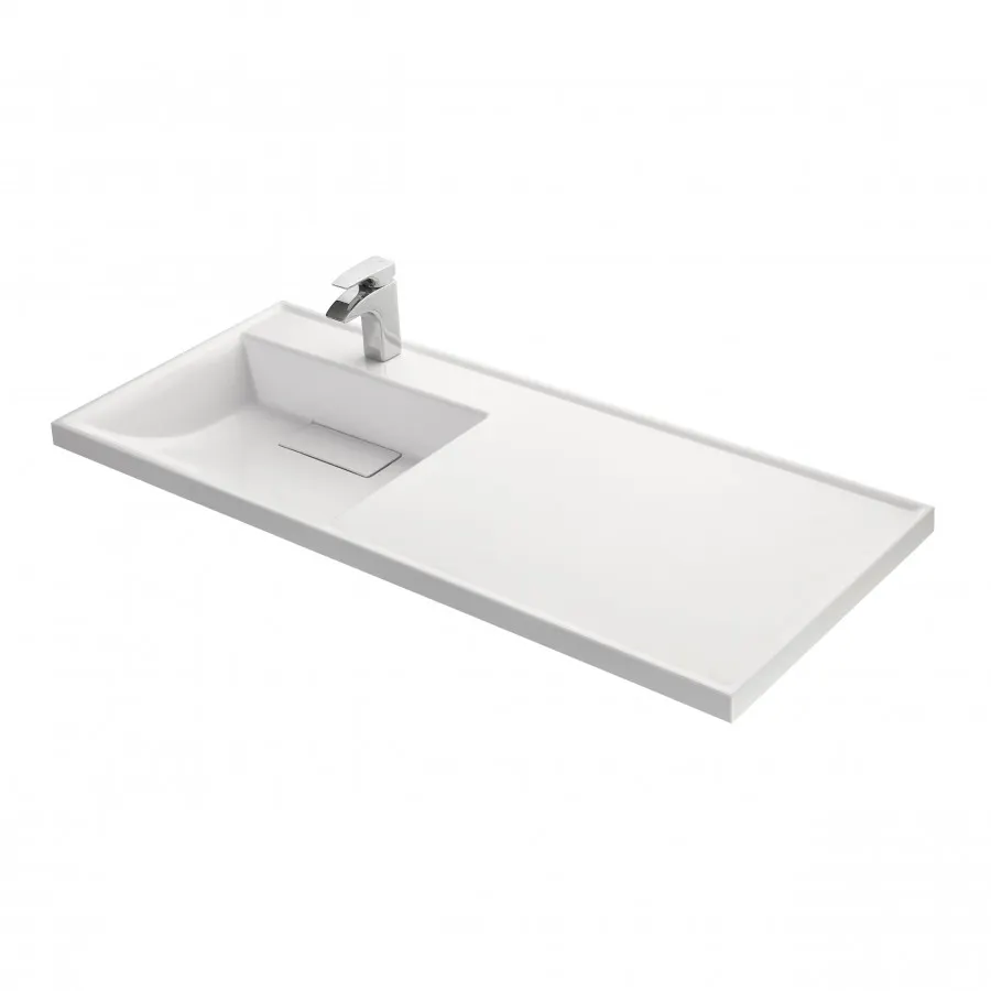 Товар: Раковина ЛОНДРИ 120, левая, белая 1A72843KLH01L - фото 1 Раковина ЛОНДРИ 120, левая, белая 1A72843KLH01L — фото 1, Раковины