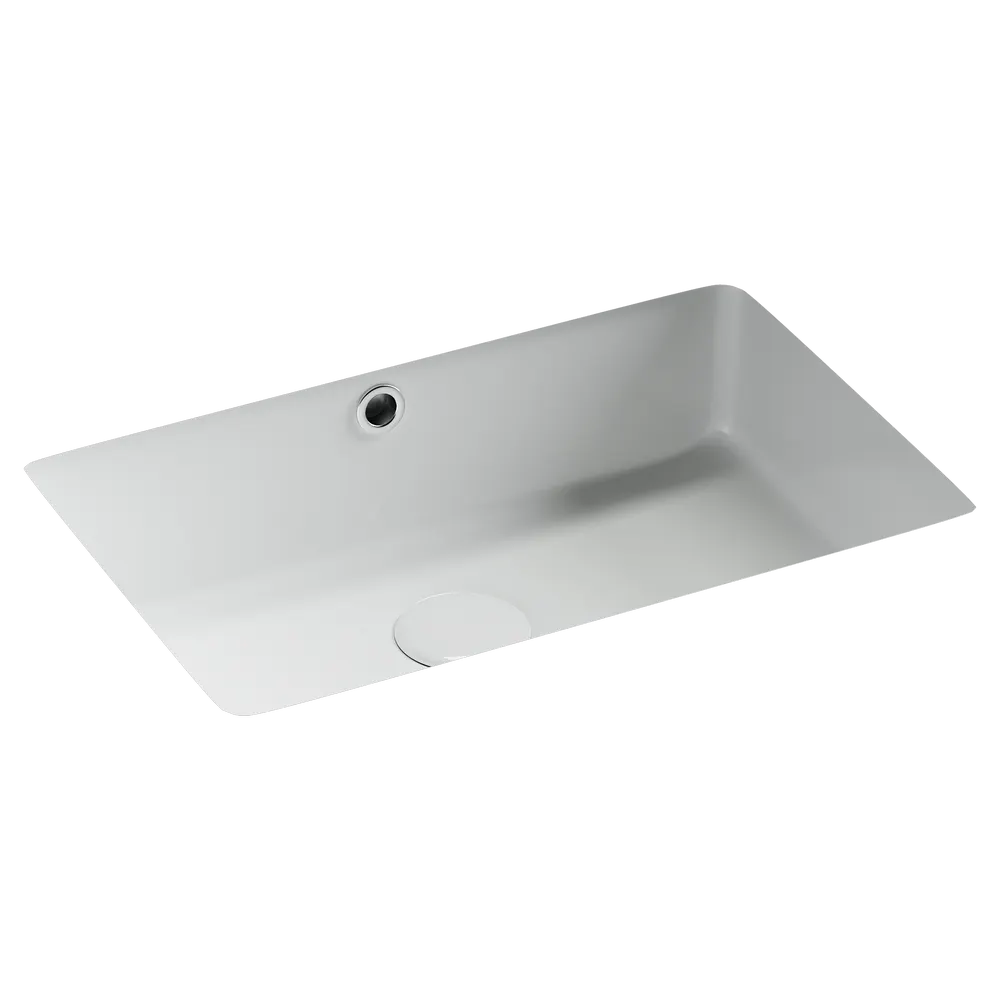 Раковина встраиваемая снизу Ceramicanova Era, c отверстием слива - перелива 460x320x155 мм, белый, арт.CN15003 — фото 1, Раковины встраиваемые снизу