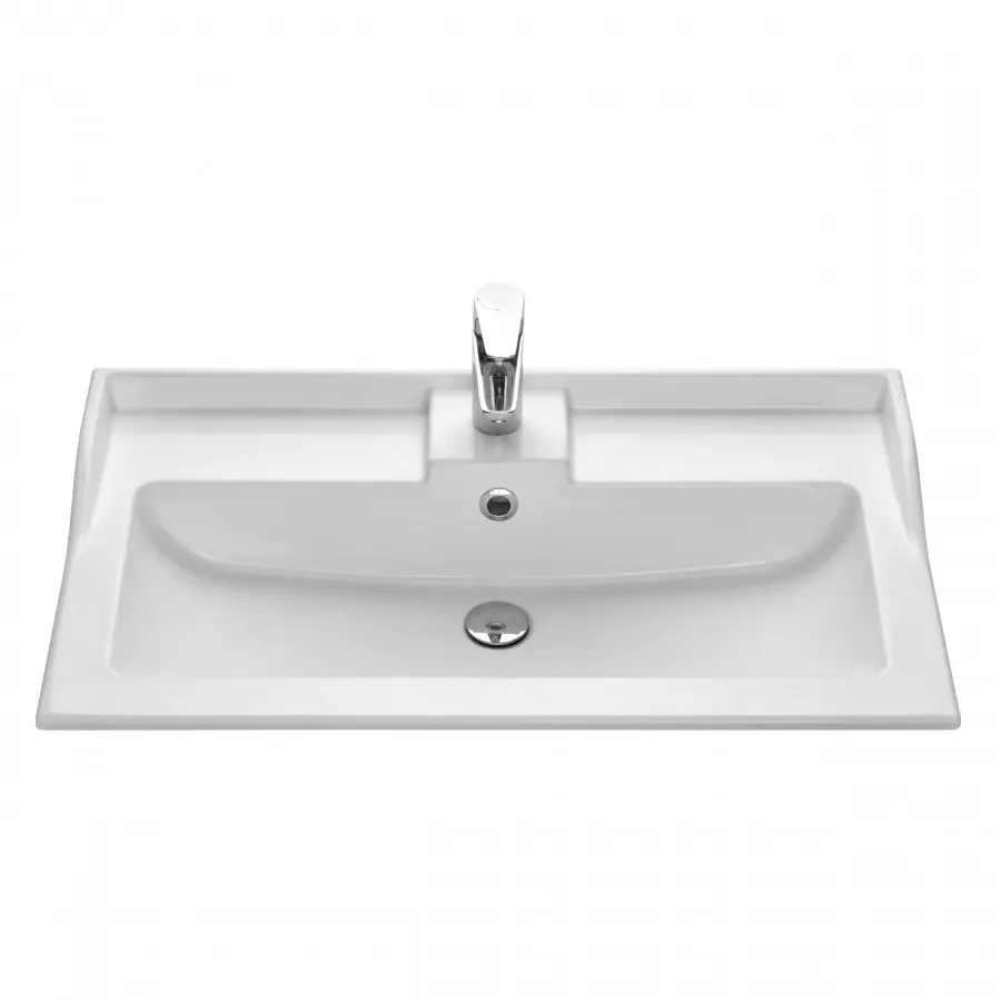 Товар: Раковина ФАБИА 80, белая 1A708031FB010 - фото 2 Раковина ФАБИА 80, белая 1A708031FB010 — фото 2, Раковины