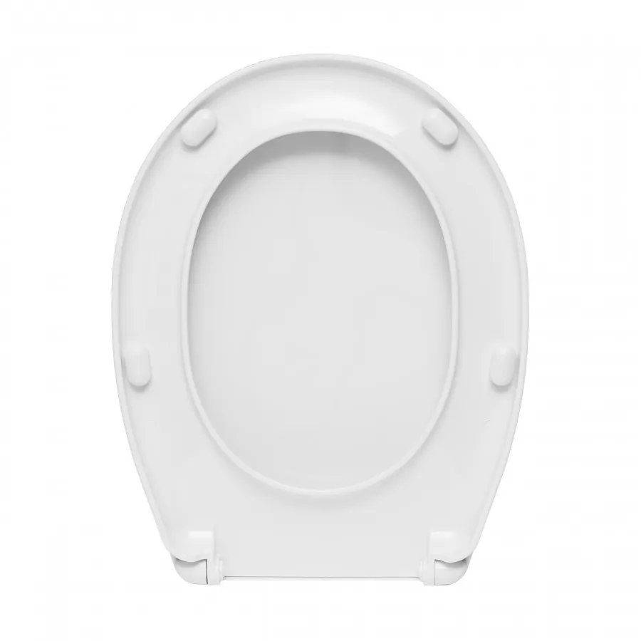 БРИЗ Сиденье для унитаза СУ 64.07.80 (полипропилен) с пласт. крепл. САНТЕК 1WH301947 — фото 4, Сиденья для унитаза