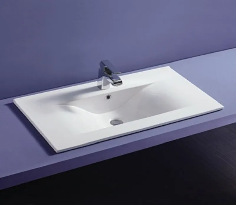 Товар: Умывальник CeramaLux 807-80 - фото 2 Умывальник CeramaLux 807-80 — фото 2, Раковины