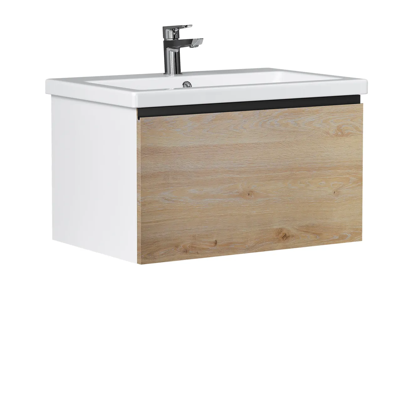 Товар: Тумба под раковину VIGO Cross 70 (Como) 404 дуб давос натуральный - фото 1 Тумба под раковину VIGO Cross 70 (Como) 404 дуб давос натуральный — фото 1, Тумбы под раковину