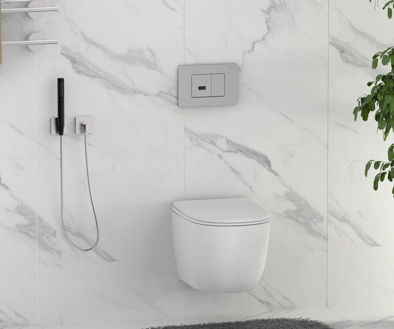 Товар: Кнопка смыва сенсорная ABBER AC0122S хром глянцевый - фото 3 Кнопка смыва сенсорная ABBER AC0122S хром глянцевый — фото 3, Кнопки смыва