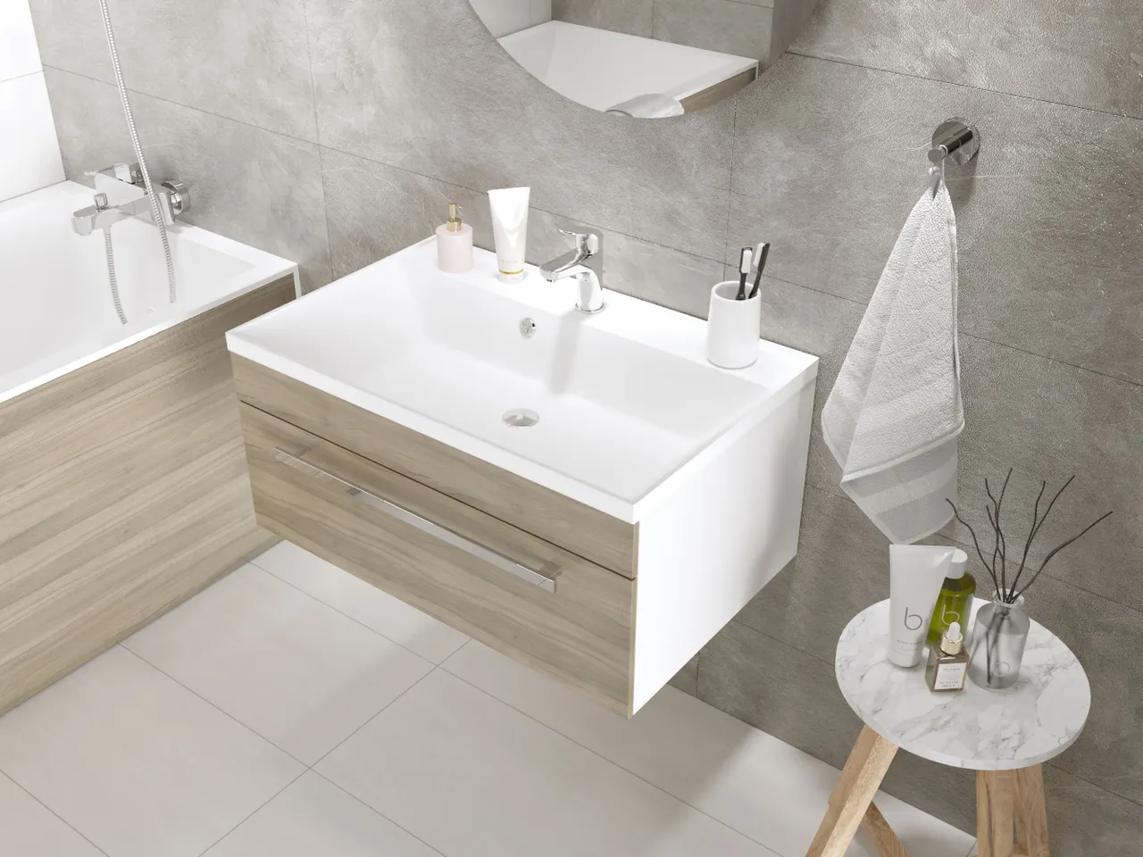 Товар: Раковина мебельная и на столешницу Classica 80 (МАТ) 4627173210829 - фото 4 Раковина мебельная и на столешницу Classica 80 (МАТ) 4627173210829 — фото 4, Раковины накладные