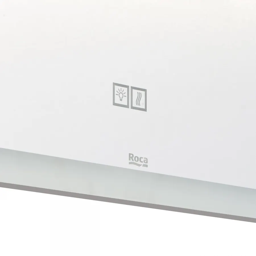 ANETO Зеркало 80, белое, матовое, ROCA 7812363000 — фото 2, Зеркала в ванную комнату