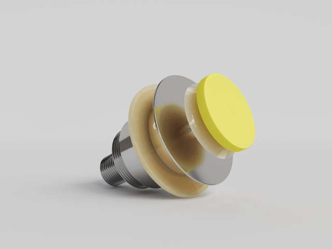 Товар: Донный клапан для ванны D 403 покраска по RAL 153201GF - фото 7 Донный клапан для ванны D 403 покраска по RAL 153201GF — фото 7, Донные клапаны