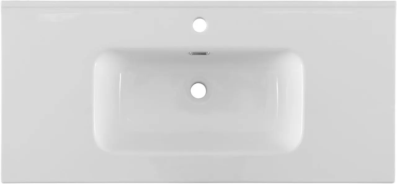 Раковина Aquanet Flat 100 белая 00254365 — фото 5, Раковины