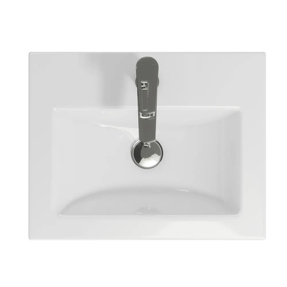 Раковина Cersanit Como UM-COM50/1, 50 см — фото 4, Раковины