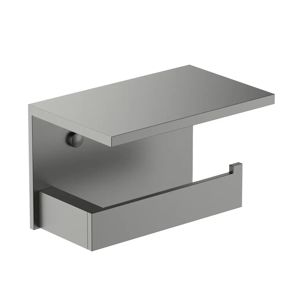 Товар: Бумагодержатель с полкой для телефона Timo Petruma 15243/18 черное золото - фото 1 Бумагодержатель с полкой для телефона Timo Petruma 15243/18 черное золото — фото 1, Держатели туалетной бумаги