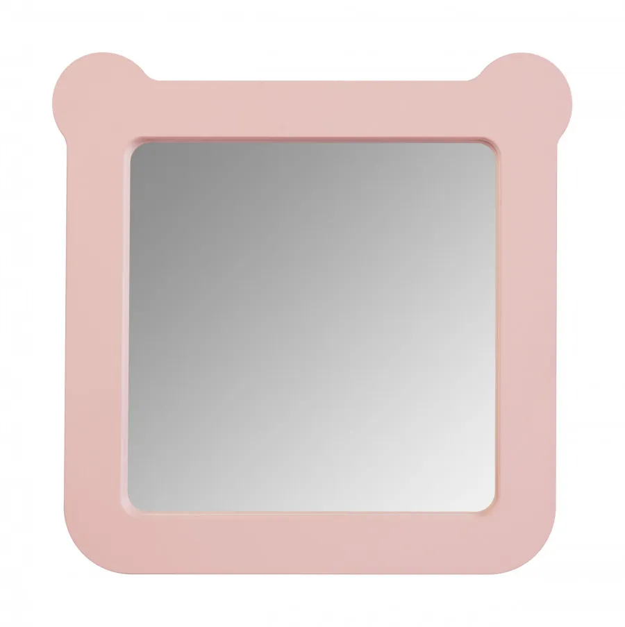 Товар: Зеркало КАСПЕР МИШКА, квадратное, розовый матовый 1A283402CR1E0 - фото 1 Зеркало КАСПЕР МИШКА, квадратное, розовый матовый 1A283402CR1E0 — фото 1, Зеркала в ванную комнату