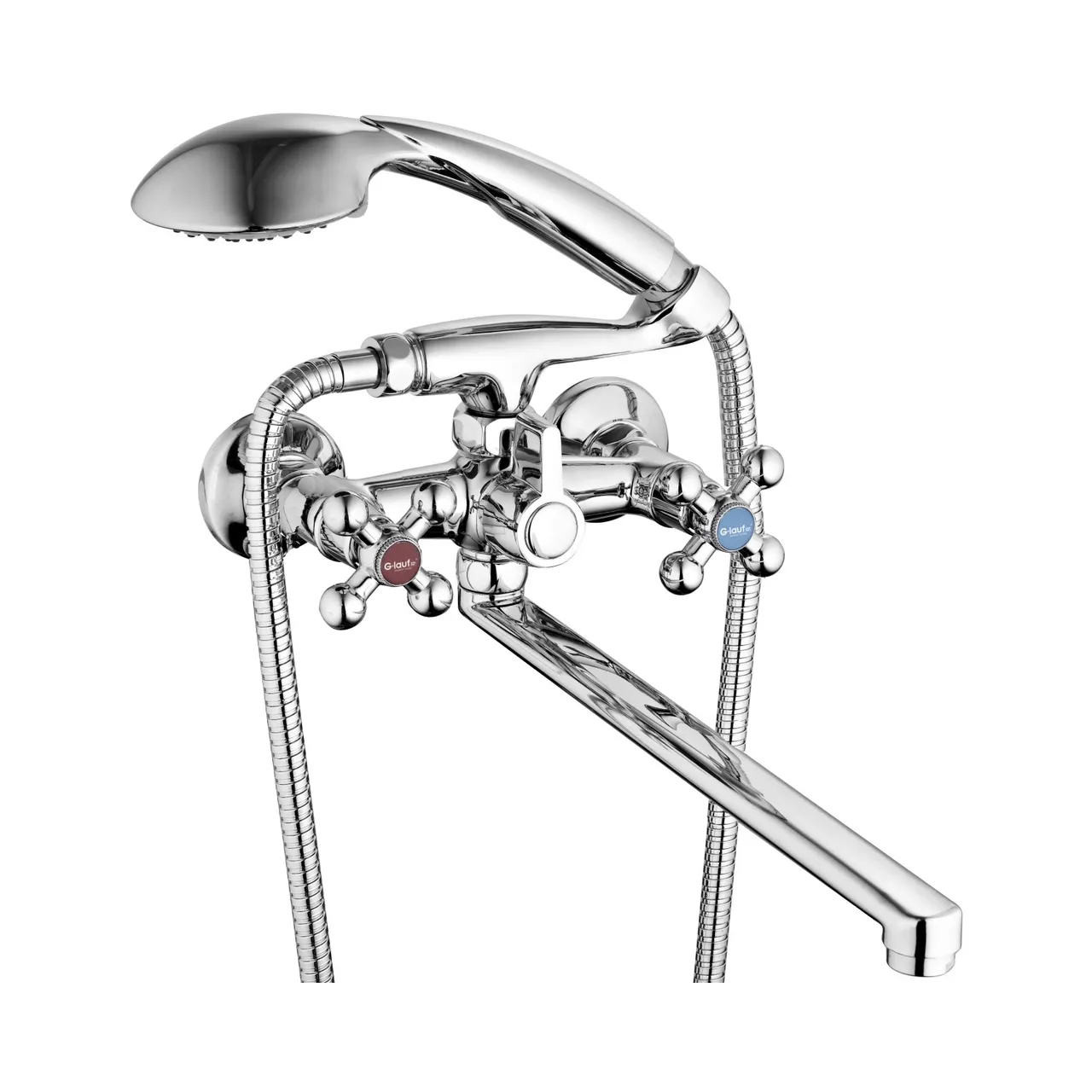 Товар: Смеситель для ванны G.Lauf QML7-A856, хром - фото 1 Смеситель для ванны G.Lauf QML7-A856, хром — фото 1, Смеситель для ванны