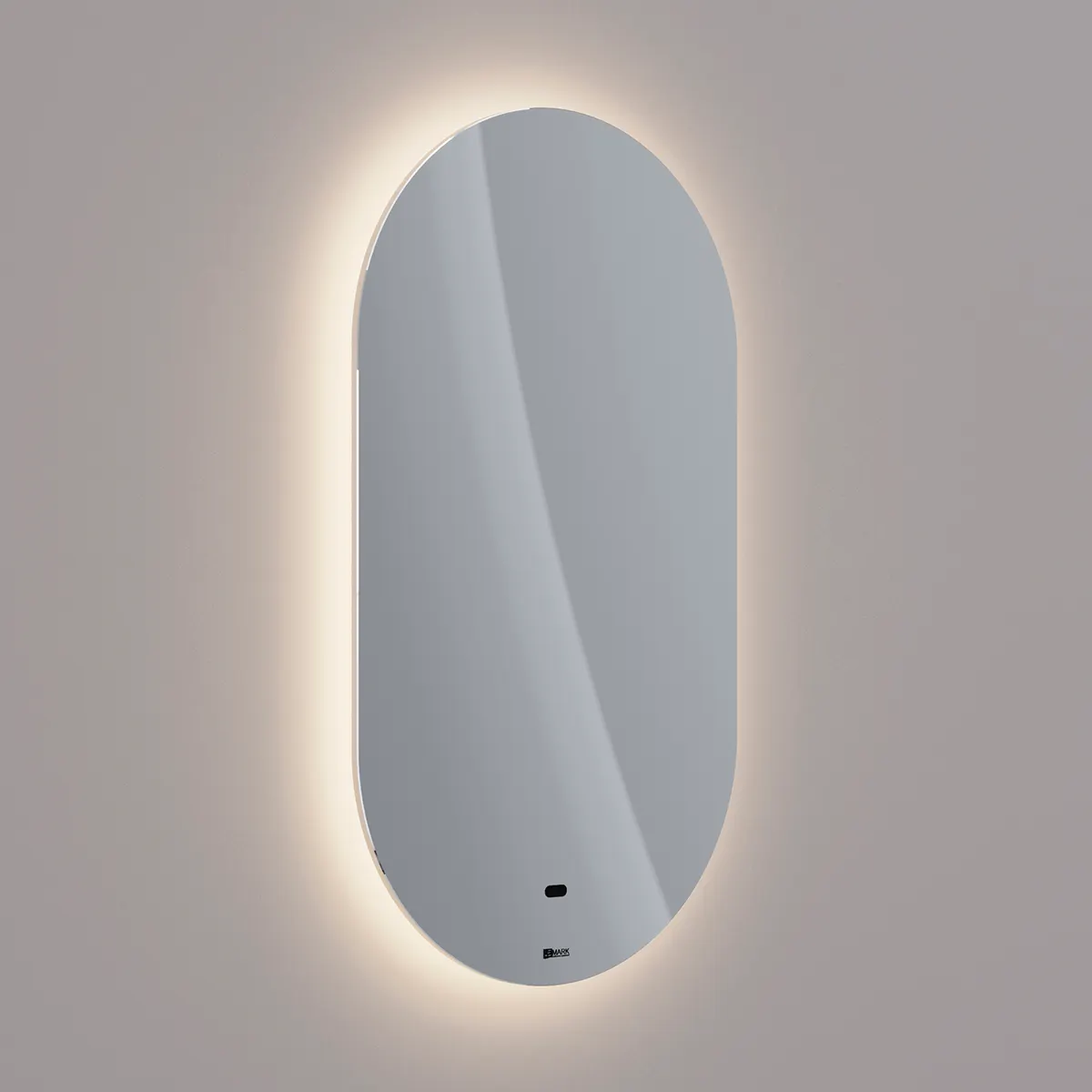 Товар: Зеркало Lemark OLSA 45х80 см овальное с интерьерной подсветкой LM45Z-O - фото 1 Зеркало Lemark OLSA 45х80 см овальное с интерьерной подсветкой LM45Z-O — фото 1, Зеркала в ванную комнату