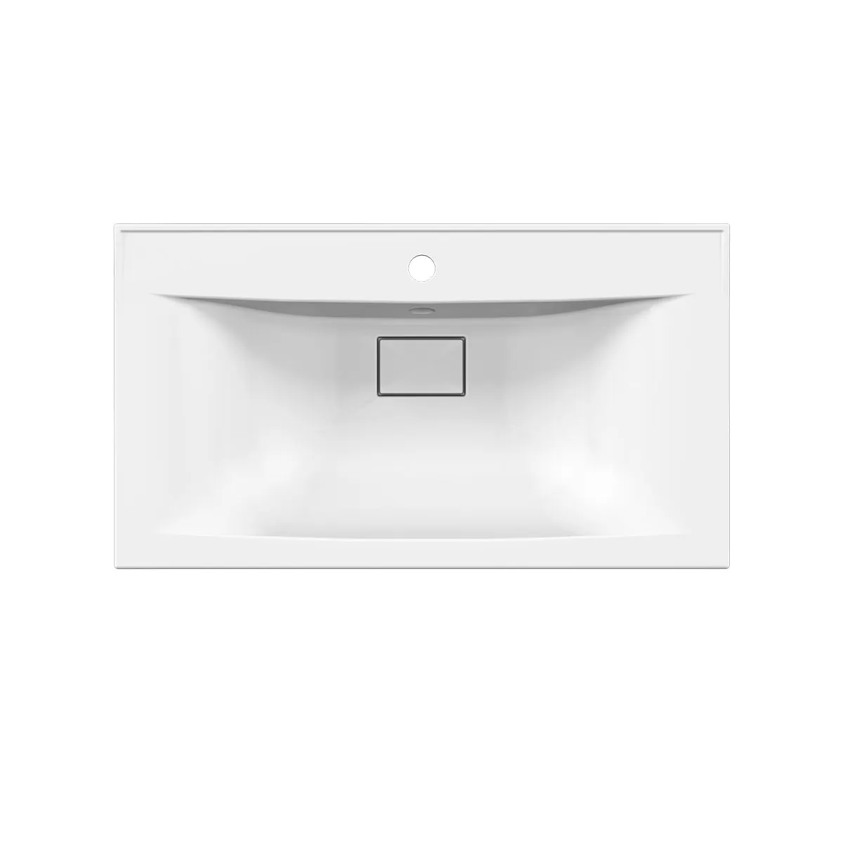 Раковина VCB-3M800W из искуственного камня, цвет белый — фото 4, Раковины