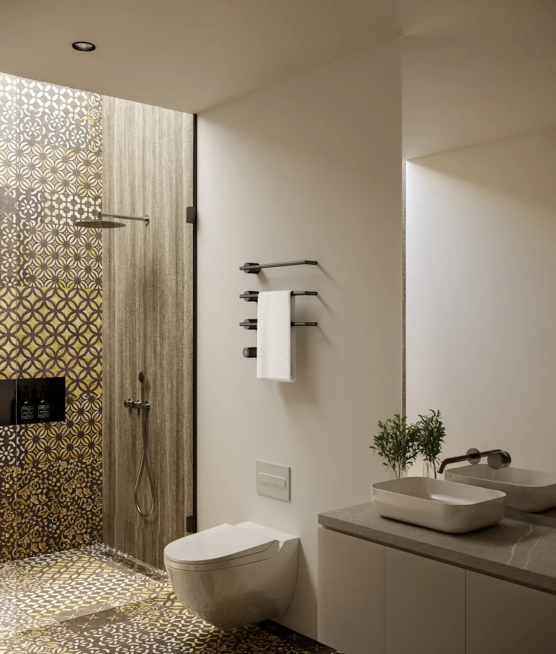 Товар: AQM3143GM Полотенцесушитель электрический (встраиваемый) 520*506 c терморегуляторм, цвет: металл. - фото 2 AQM3143GM Полотенцесушитель электрический (встраиваемый) 520*506 c терморегуляторм, цвет: металл. — фото 2, Электрические полотенцесушители