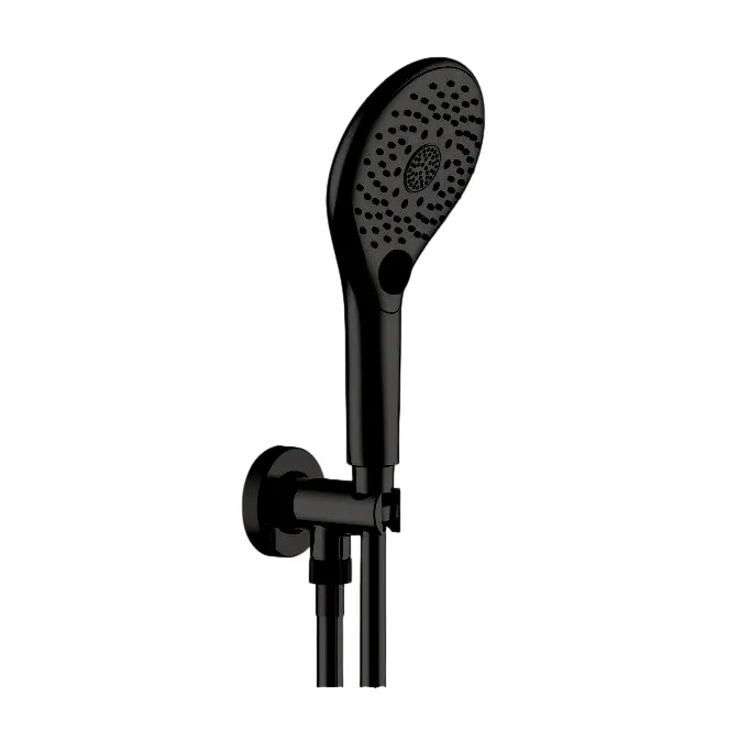 Душевой гарнитур BOSSINI SYNCRONIA C12034.073 цвет черный матовый — фото 7, Душевые гарнитуры