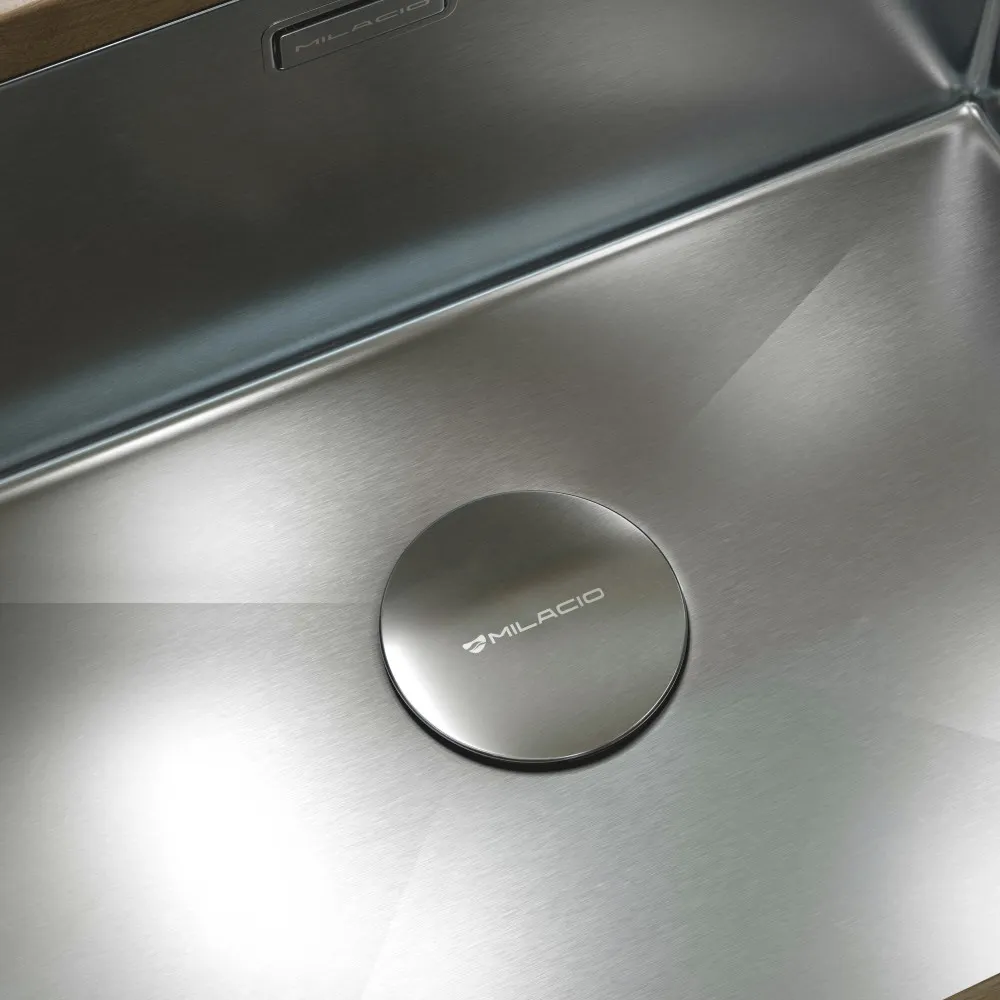 Декоративная крышка Milacio MCU.004.SS, нержавеющая сталь — фото 4, Прочие комплектующие для слива и канализации