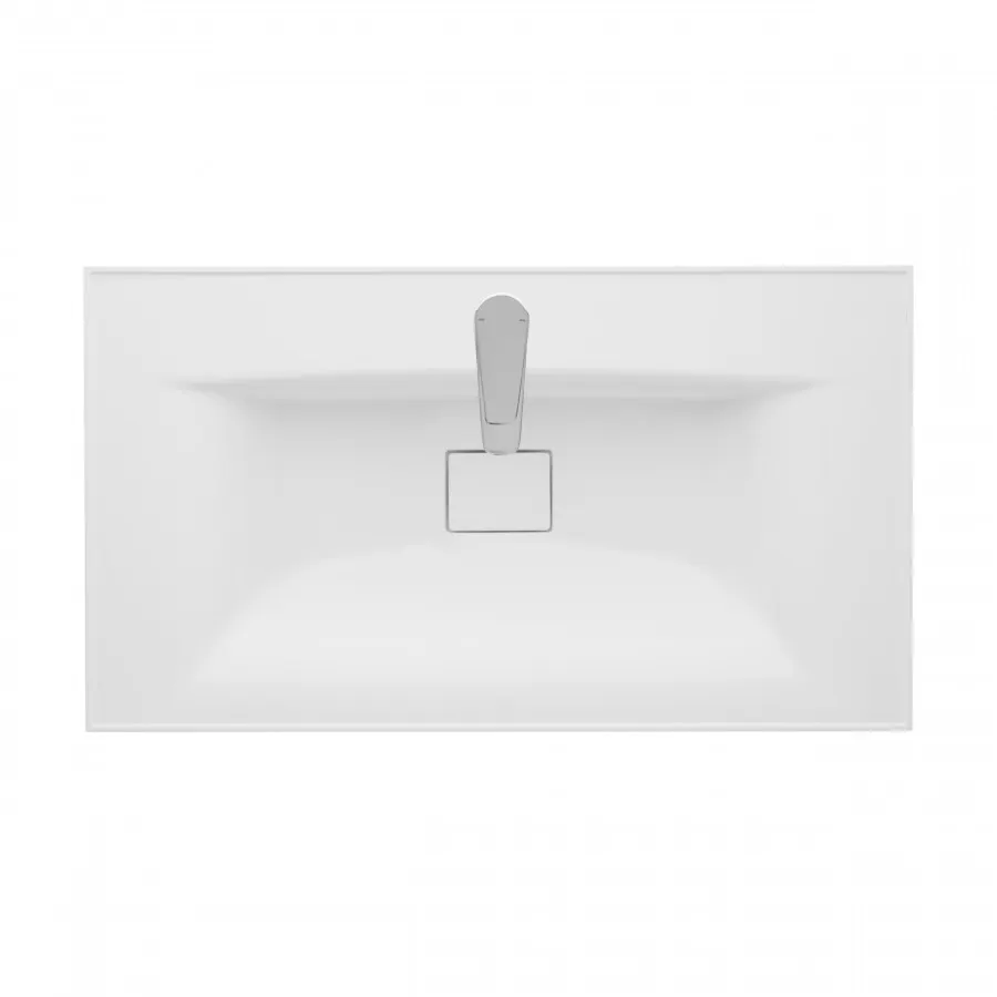 Товар: Раковина АЙРИС М 80, белая 1A73263KAG010 - фото 2 Раковина АЙРИС М 80, белая 1A73263KAG010 — фото 2, Раковины