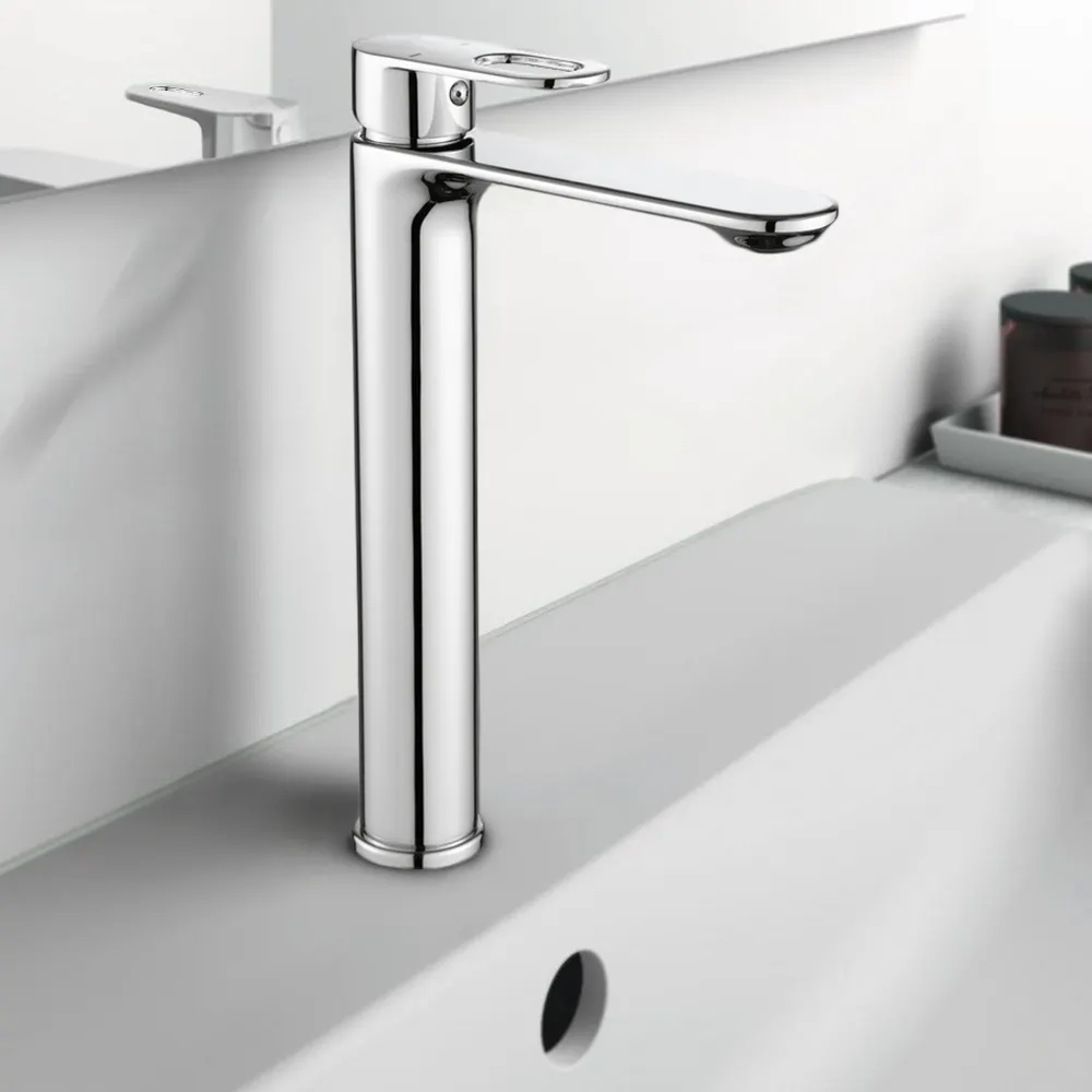 Смеситель SANTA XL для раковины, хром, высокий BOCH MANN BM9129 — фото 3, Смесители для раковины